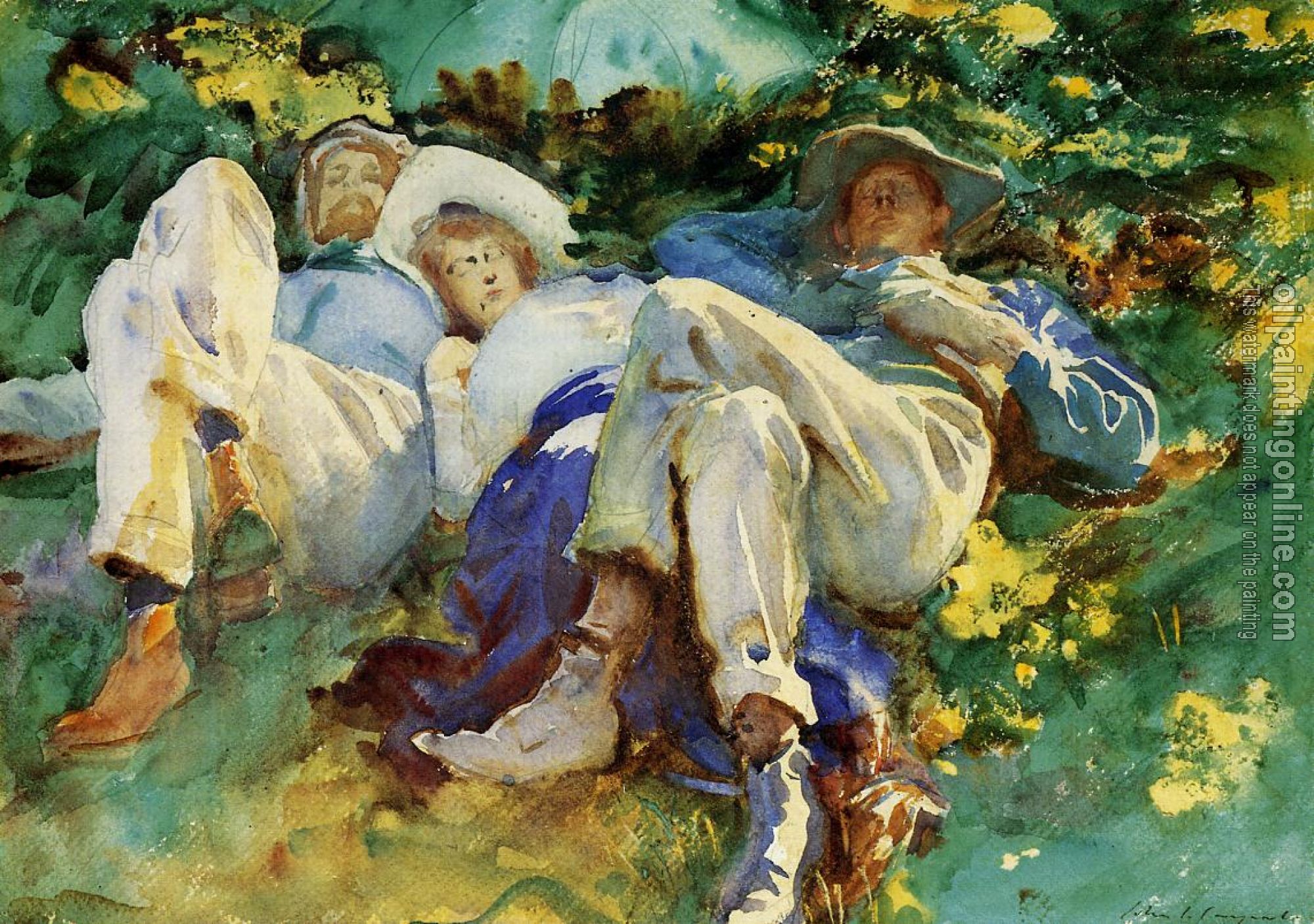 Sargent, John Singer - Siesta